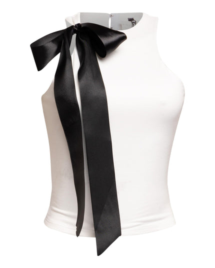 Sweet Intentions Ribbon Tie Tank Top - Muvin 