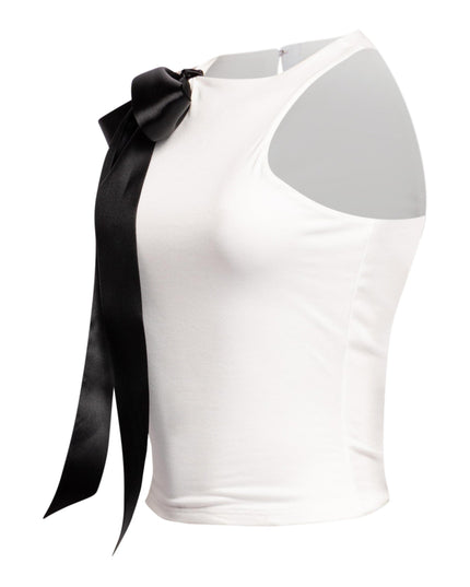 Sweet Intentions Ribbon Tie Tank Top - Muvin 