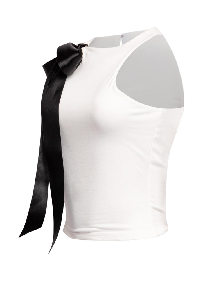 Sweet Intentions Ribbon Tie Tank Top - Muvin 