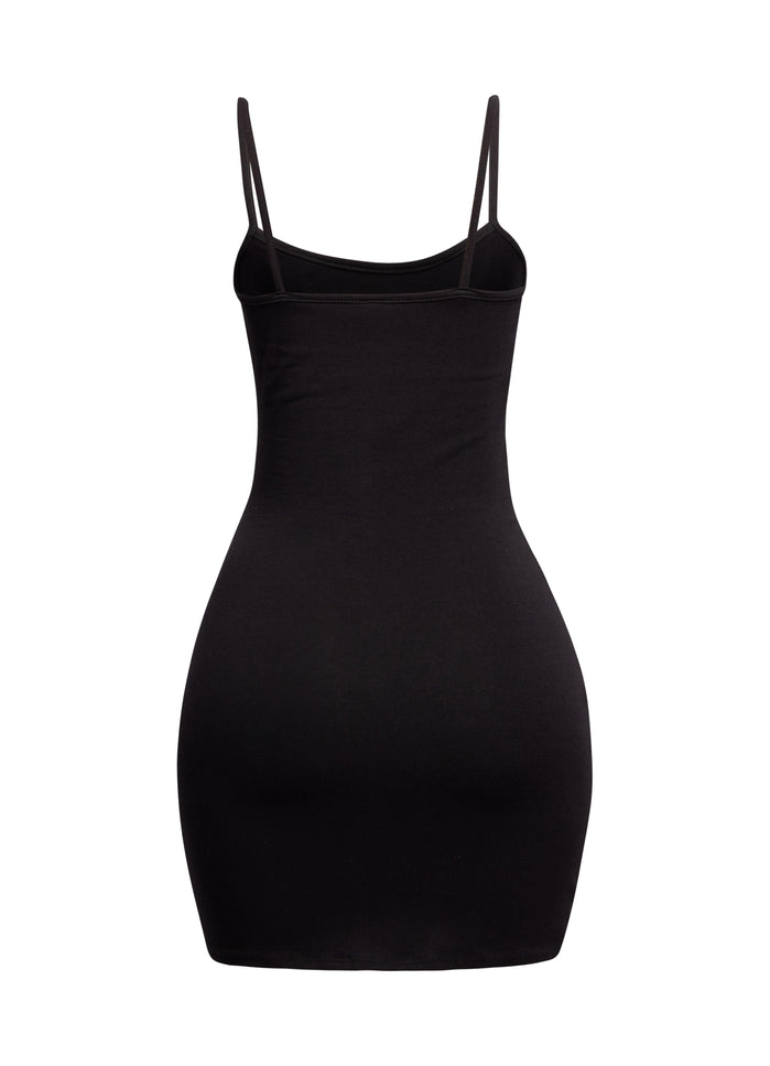 "Live to Ride" Graphic Fringe Trim Dress - Muvin 
