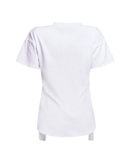 Game Day Graphic Ruched Tie Tee - Muvin 
