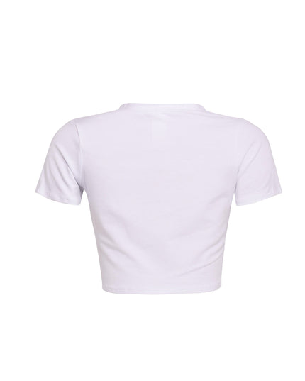 White Bogomore Illusion Tee - back view