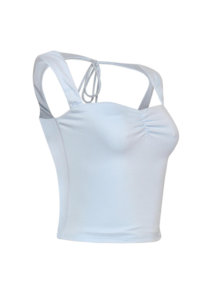 Sleeveless tied back top - Muvin 