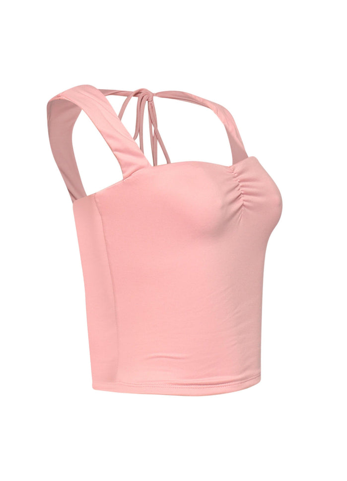 Sleeveless tied back top - Muvin 