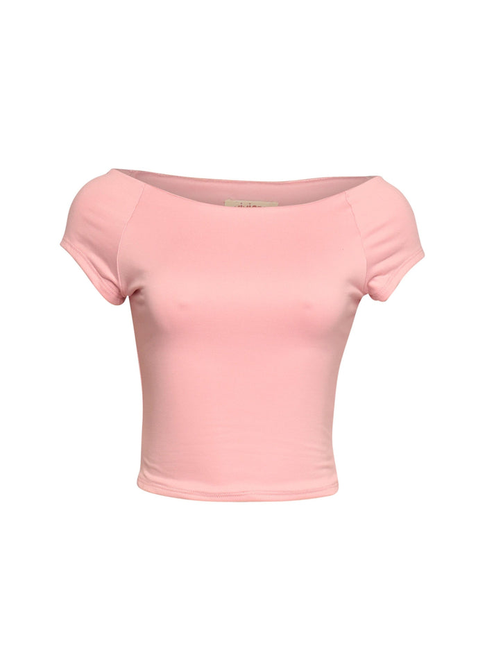 Cap Sleeve Black Top - Muvin 