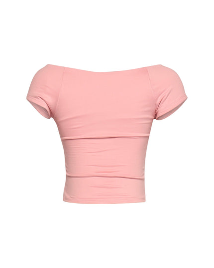 Cap Sleeve Black Top - Muvin 