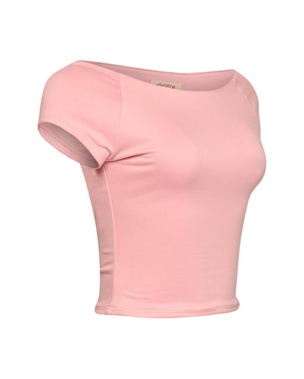 Cap Sleeve Black Top - Muvin 