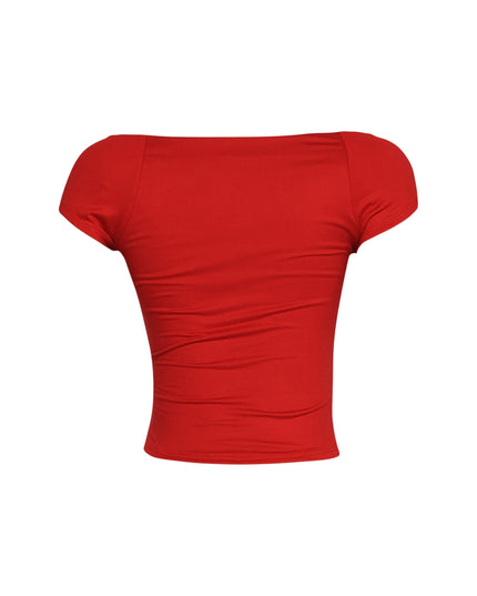 Cap Sleeve Black Top - Muvin 
