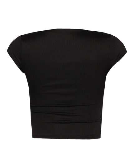 Squared neck cap sleeve top - Muvin 
